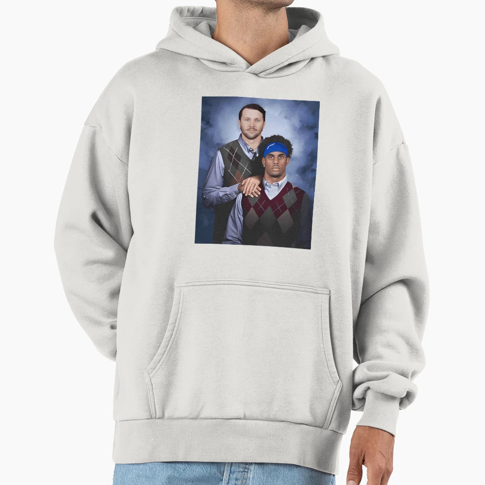 JA JA Keon Coleman Step Brothers Hoodie - Casual Everyday Wear Unisex - T-Shirt, Sweatshirt, Hoodie
