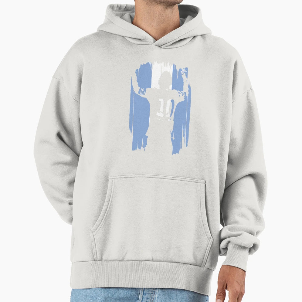 Argentina World Champs Messi Number 10 Hoodie - Graphic Print Unisex - T-Shirt, Sweatshirt, Hoodie