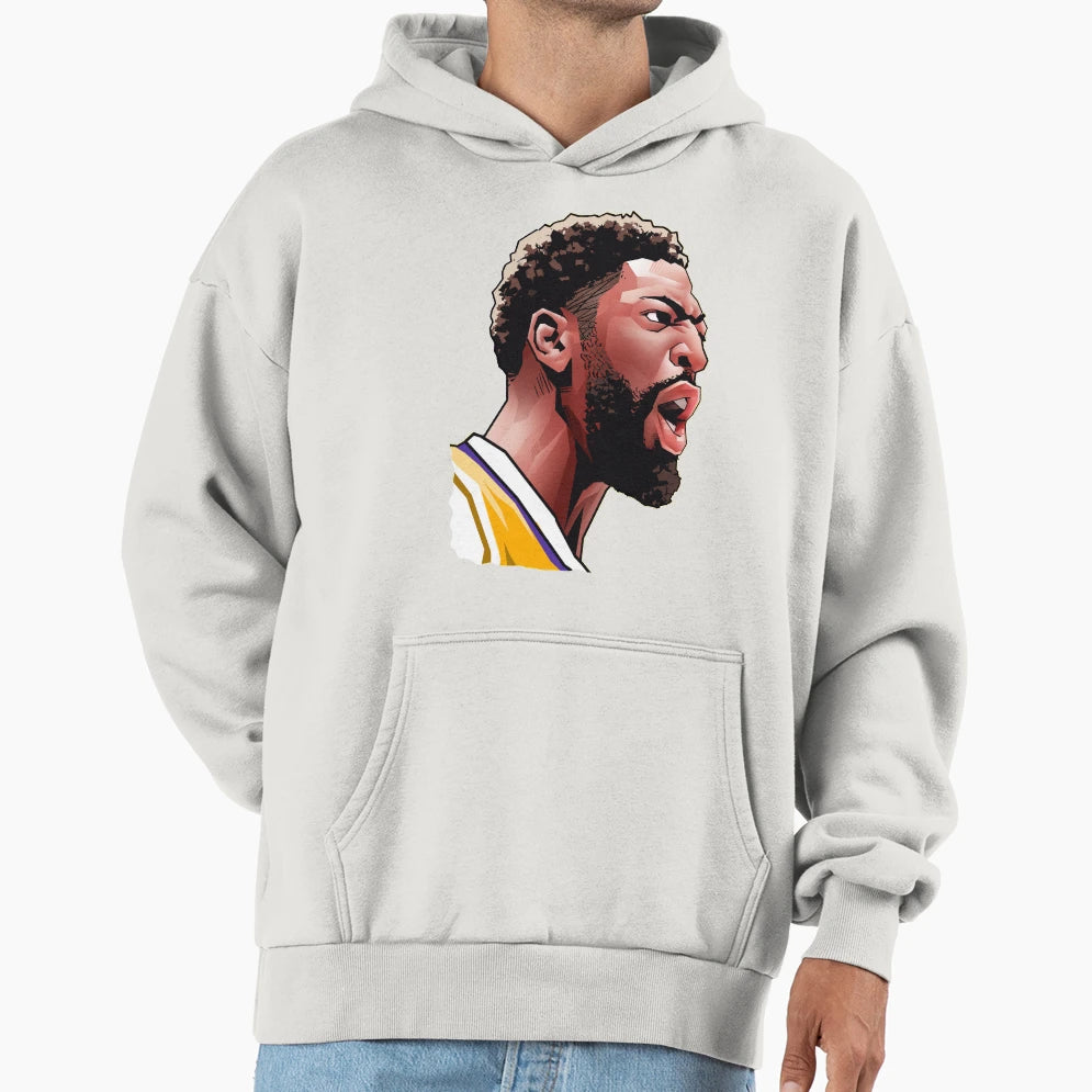 Anthony Davis 3 Brow Basketball Hoodie - Aesthetic Graphic for Adults - T-Shirt, Sweatshirt, Hoodie