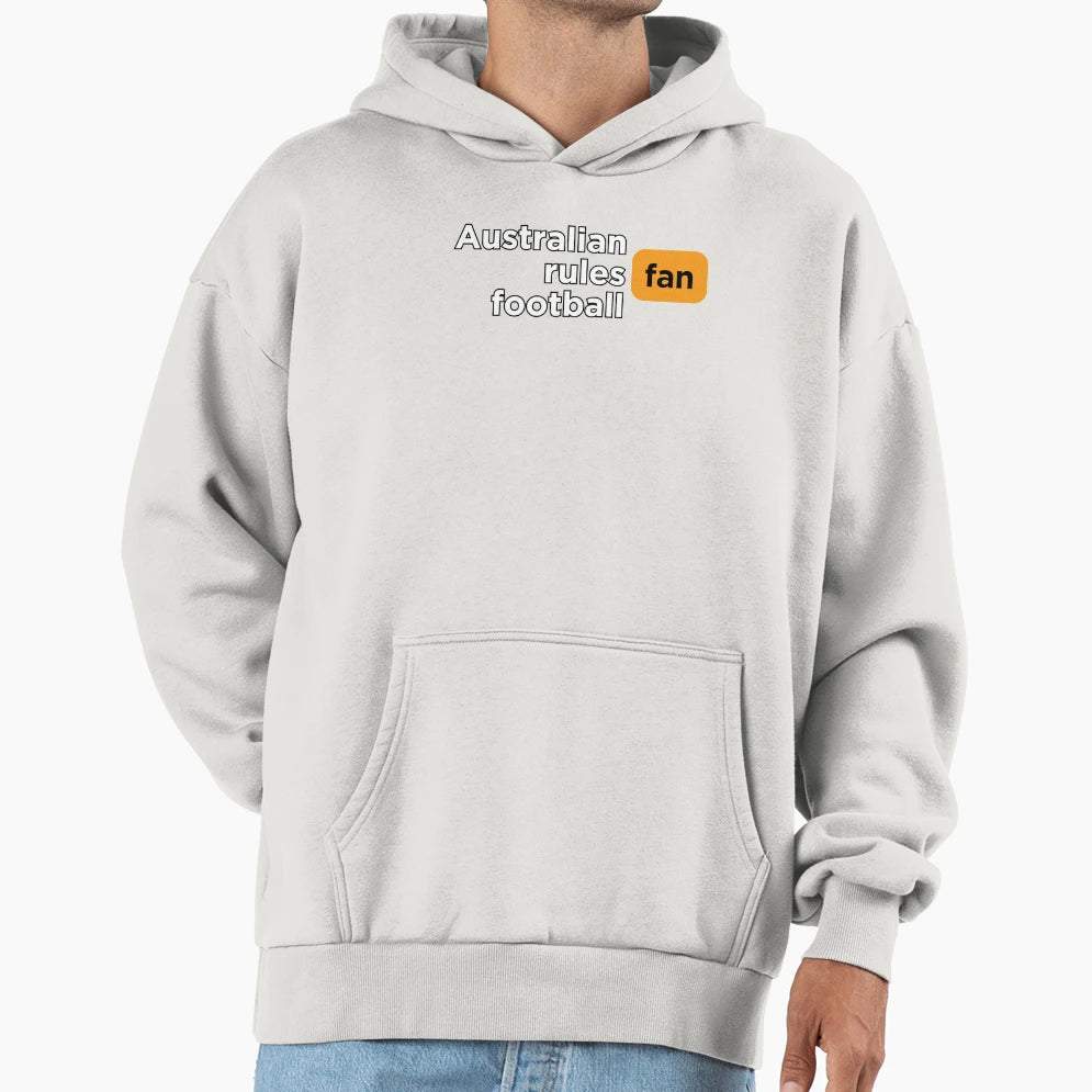 Sports Fan Australian Rules Football Hoodie - Graphic Print for Adults - T-Shirt, Sweatshirt, Hoodie