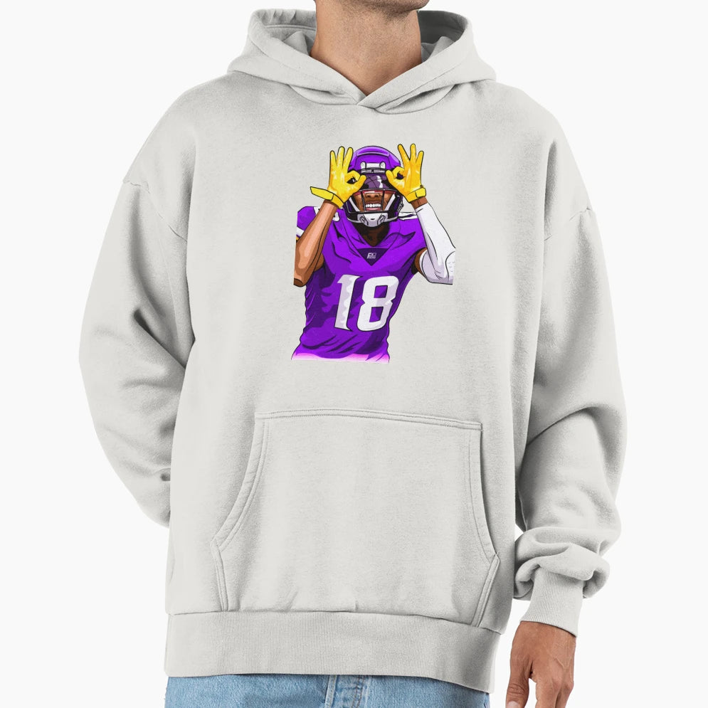 JJ Griddy Hoodie - Graphic Print for Adults - T-Shirt, Sweatshirt, Hoodie
