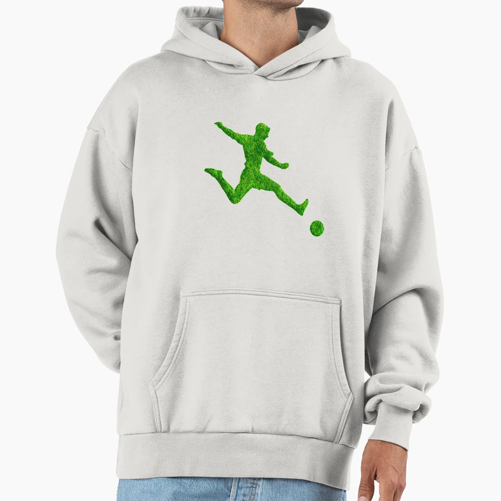 Soccer Football Player Hoodie - Graphic Print Unisex - T-Shirt, Sweatshirt, Hoodie