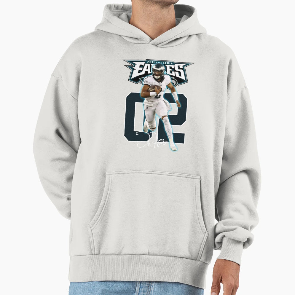 JH Football Signature 80S 90S Rap Gift Hoodie - Trendy Graphic for Adults - T-Shirt, Sweatshirt, Hoodie
