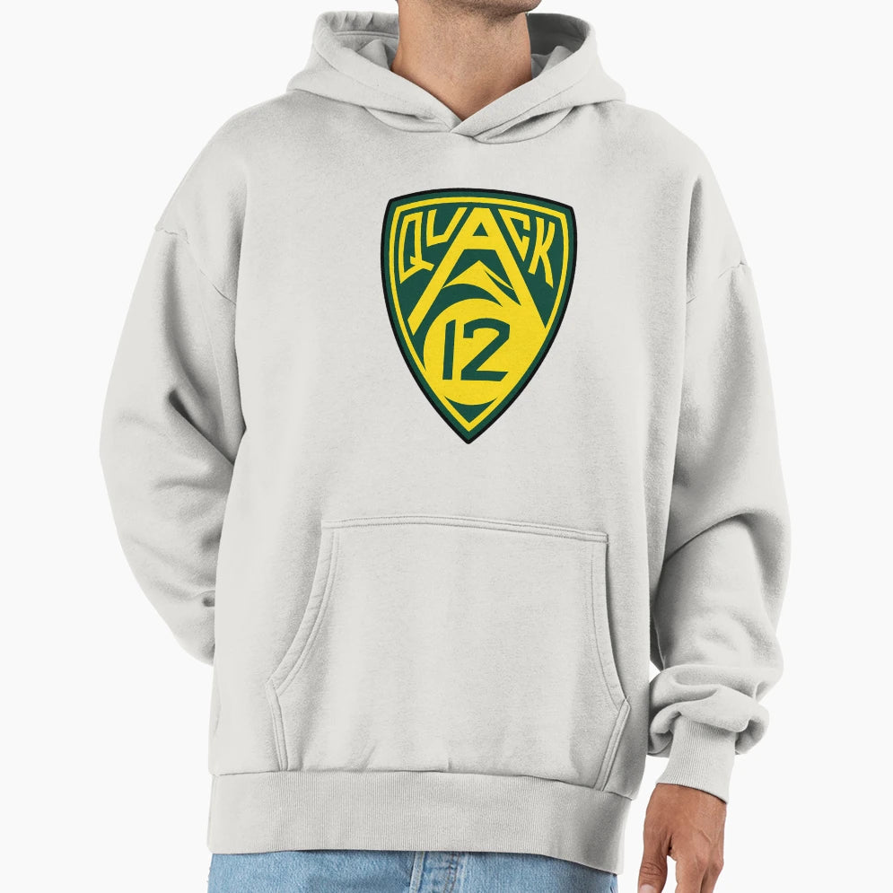 Quack 12 Hoodie - Fun Novelty Design for Adults - T-Shirt, Sweatshirt, Hoodie