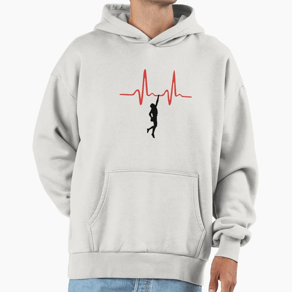 Climbing Hoodie - Fun Novelty Design Men Women - T-Shirt, Sweatshirt, Hoodie