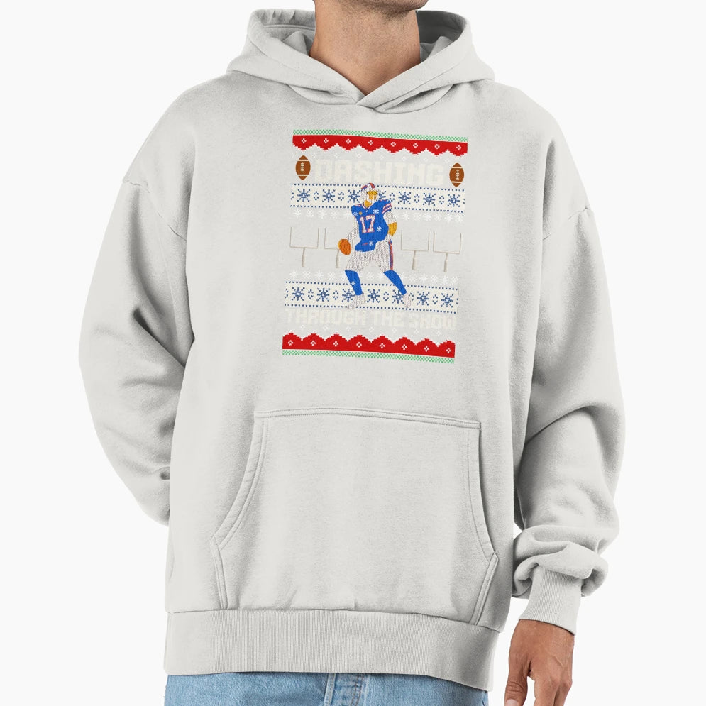 Buffalo Football Ugly Hoodie - Casual Everyday Wear for Adults - T-Shirt, Sweatshirt, Hoodie