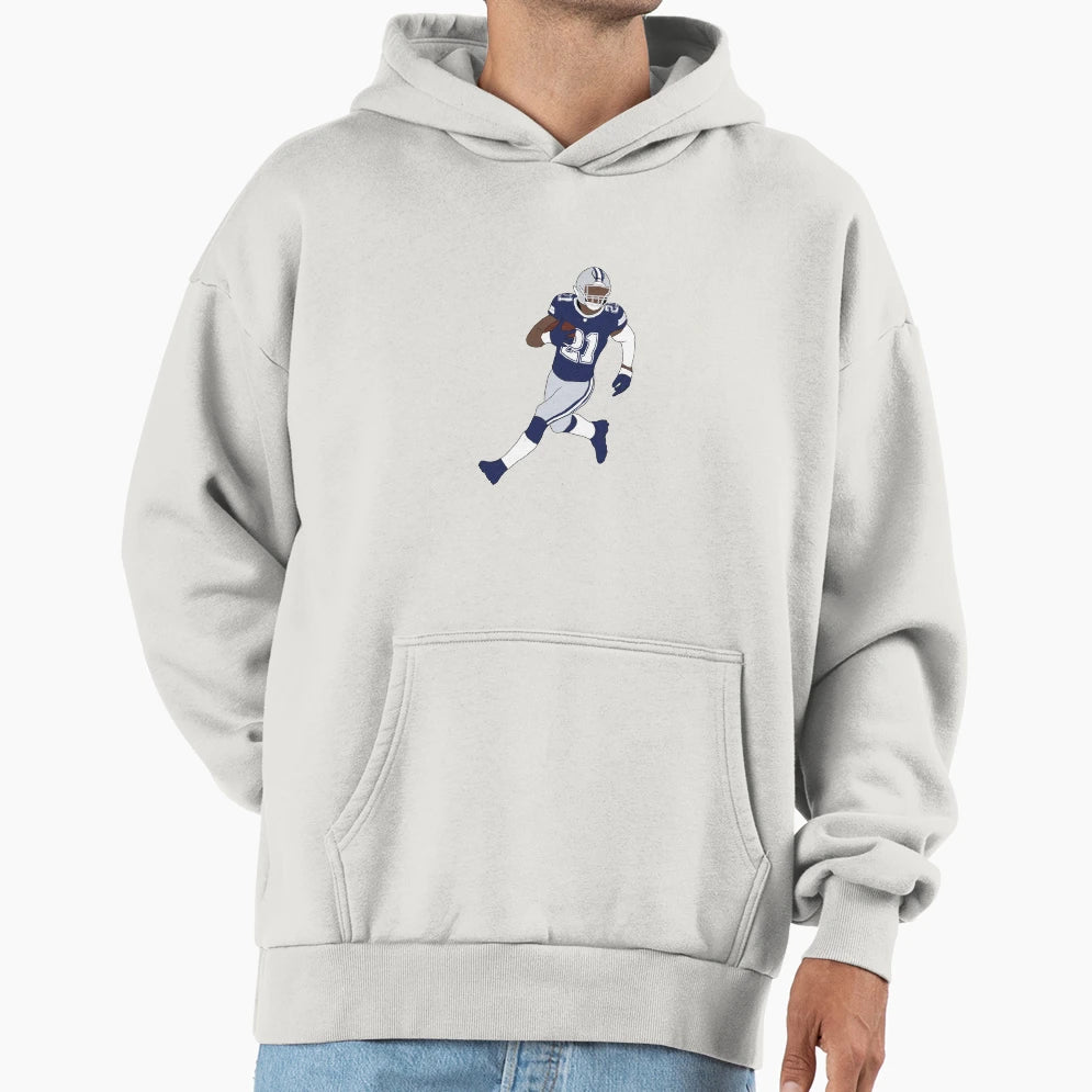 Dallas Cowboys Ezekiel Elliott Hoodie - Streetwear Style Unisex - T-Shirt, Sweatshirt, Hoodie