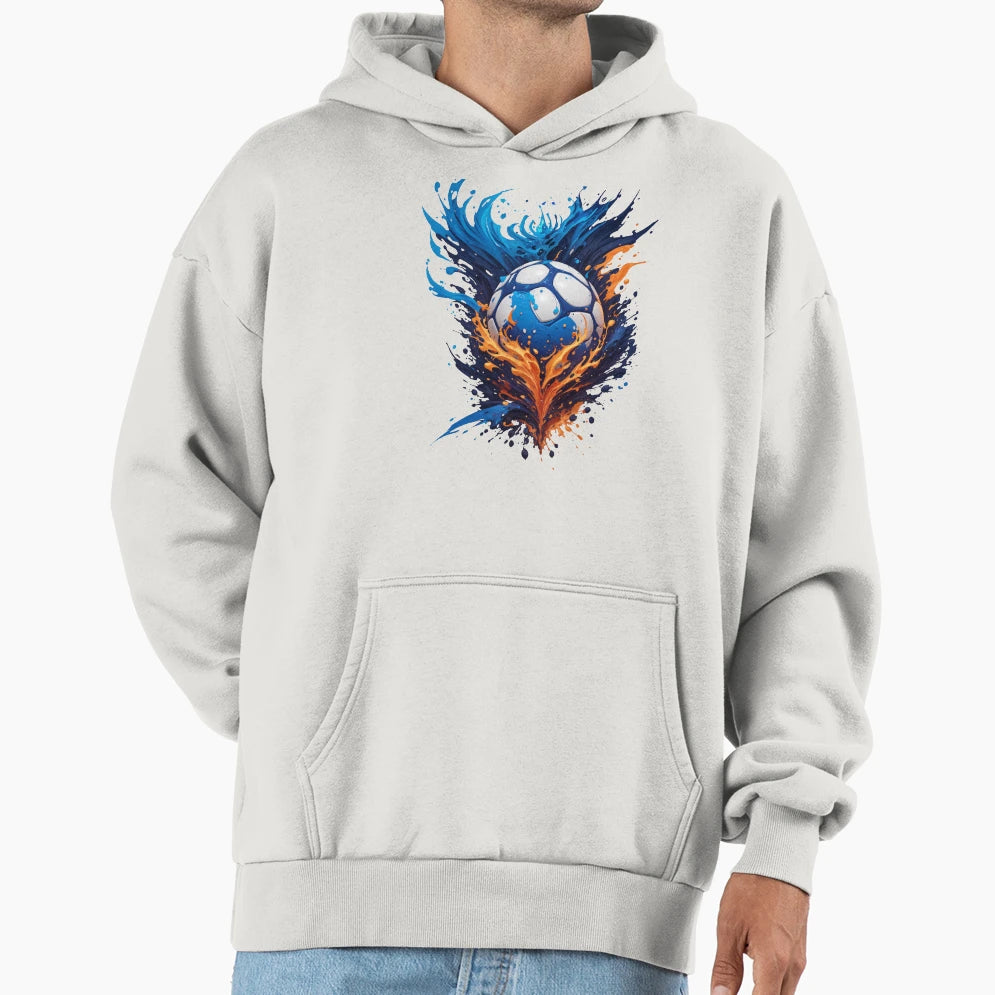 Soccer Ball Hoodie - Graphic Print for Adults - T-Shirt, Sweatshirt, Hoodie