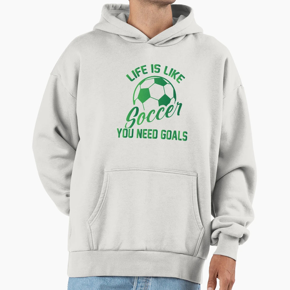 Soccer Hoodie - Streetwear Style for Adults - T-Shirt, Sweatshirt, Hoodie