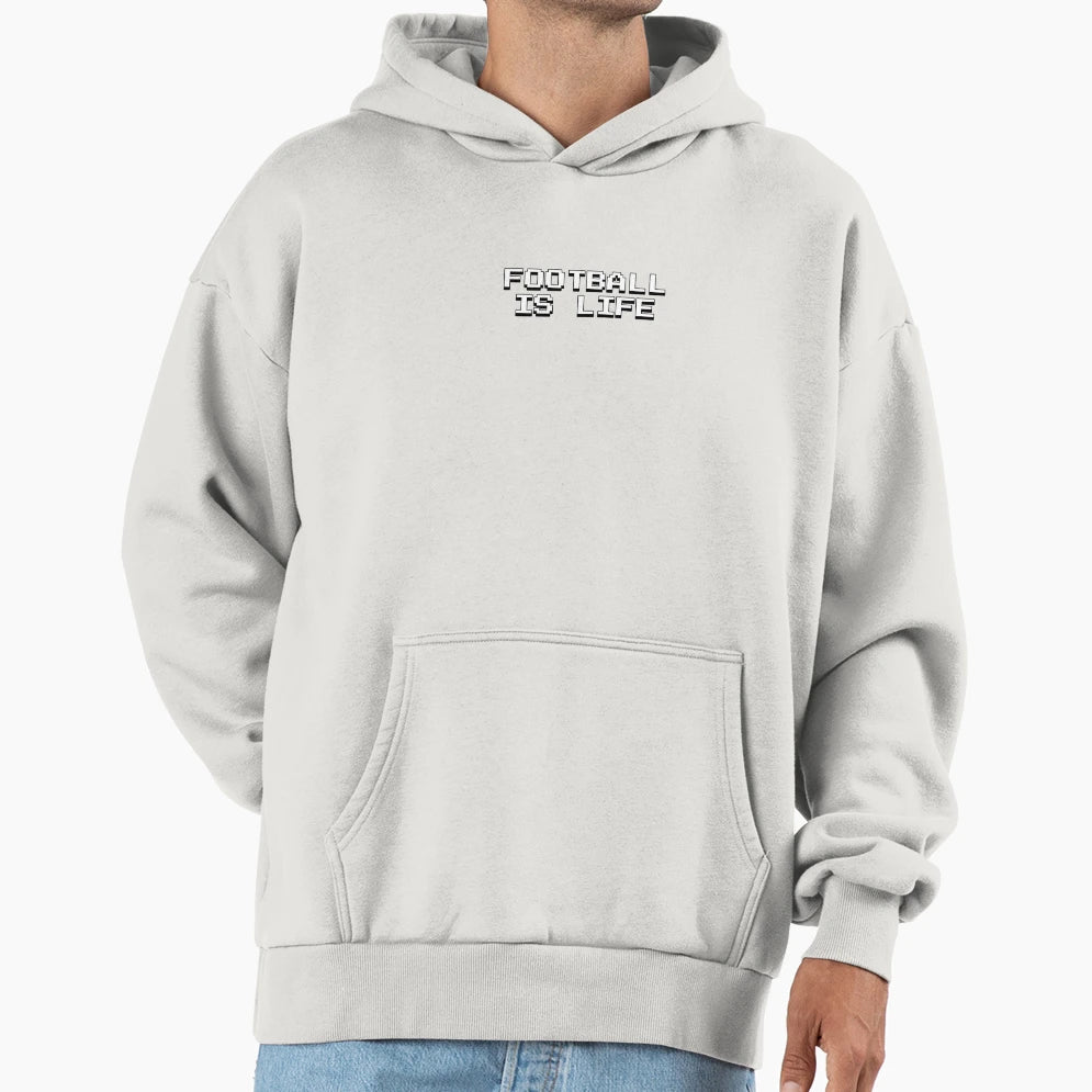 Football Is Life Hoodie - Novelty Apparel Men Women - T-Shirt, Sweatshirt, Hoodie