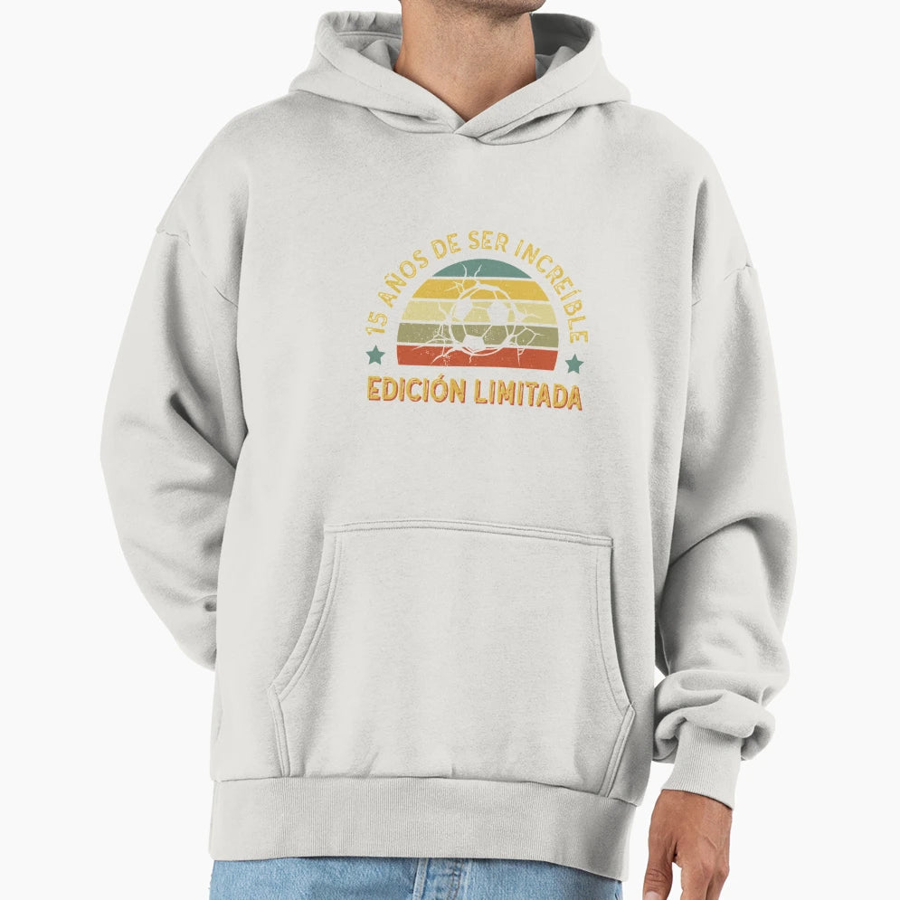 Spanish 15 Years Being Awesome T-Shirt - Aesthetic Graphic for Adults - T-Shirt, Sweatshirt, Hoodie