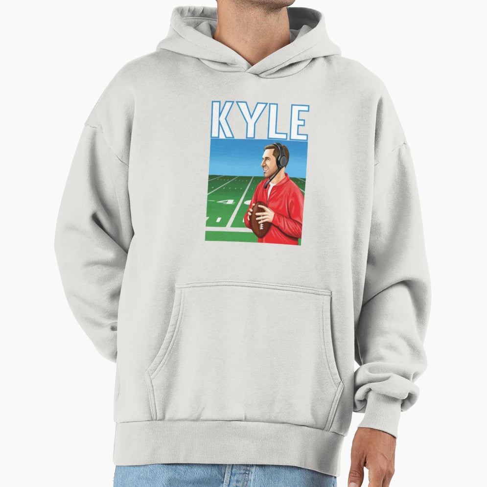 Kyle Shanahan Hoodie - Unique Graphic for Adults - T-Shirt, Sweatshirt, Hoodie