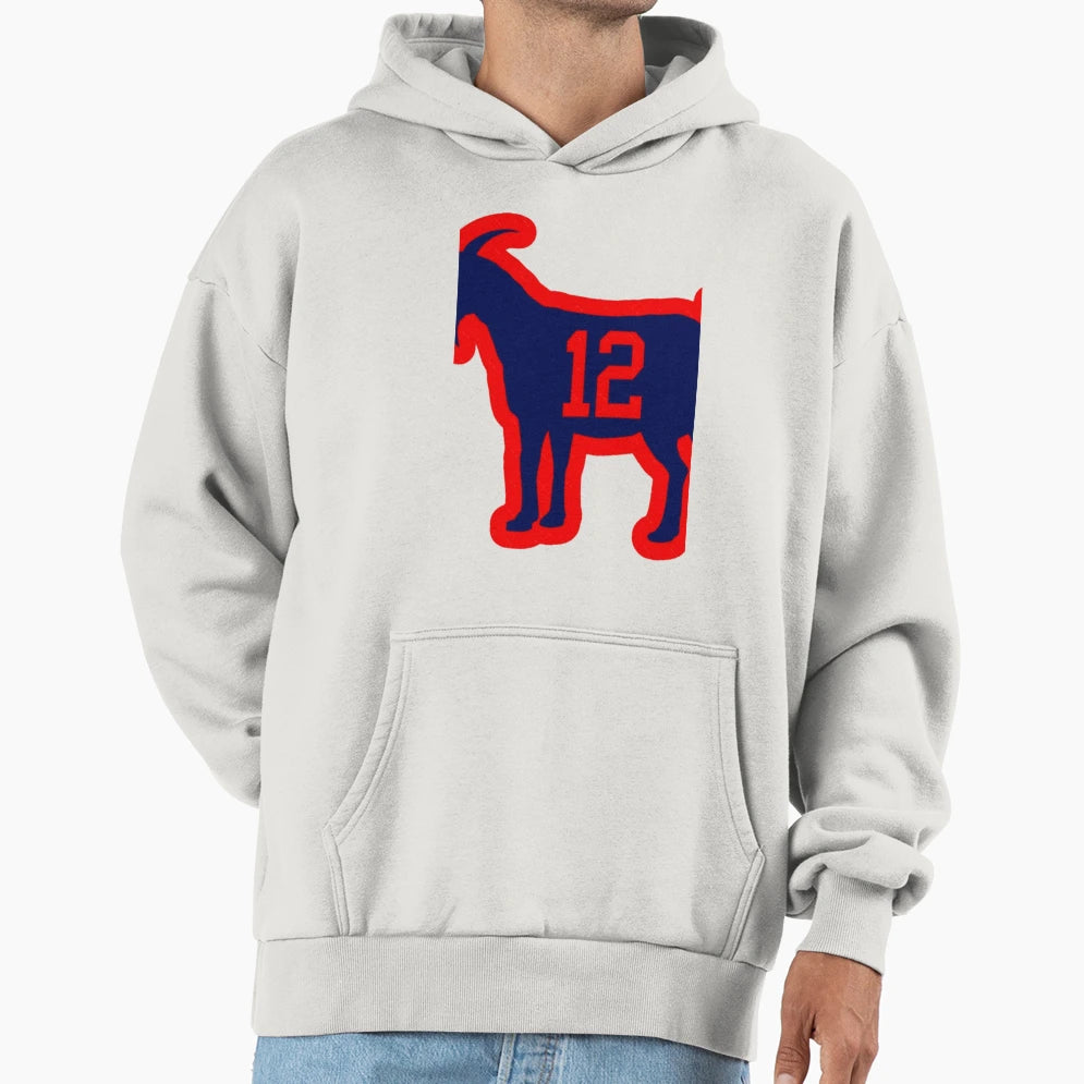 Tb Goat 12 Hoodie - Trendy Graphic Men Women - T-Shirt, Sweatshirt, Hoodie