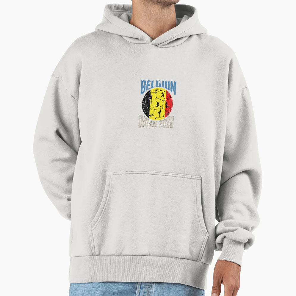 Belgium World Cup Qatar 2022 Hoodie - Aesthetic Graphic Men Women - T-Shirt, Sweatshirt, Hoodie