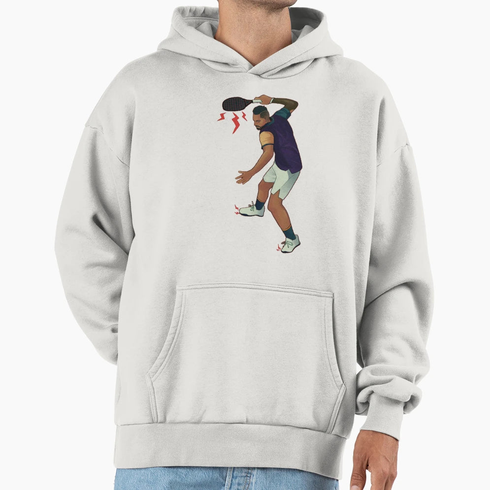 Nick Kyrgios Hoodie - Trendy Graphic Unisex - T-Shirt, Sweatshirt, Hoodie