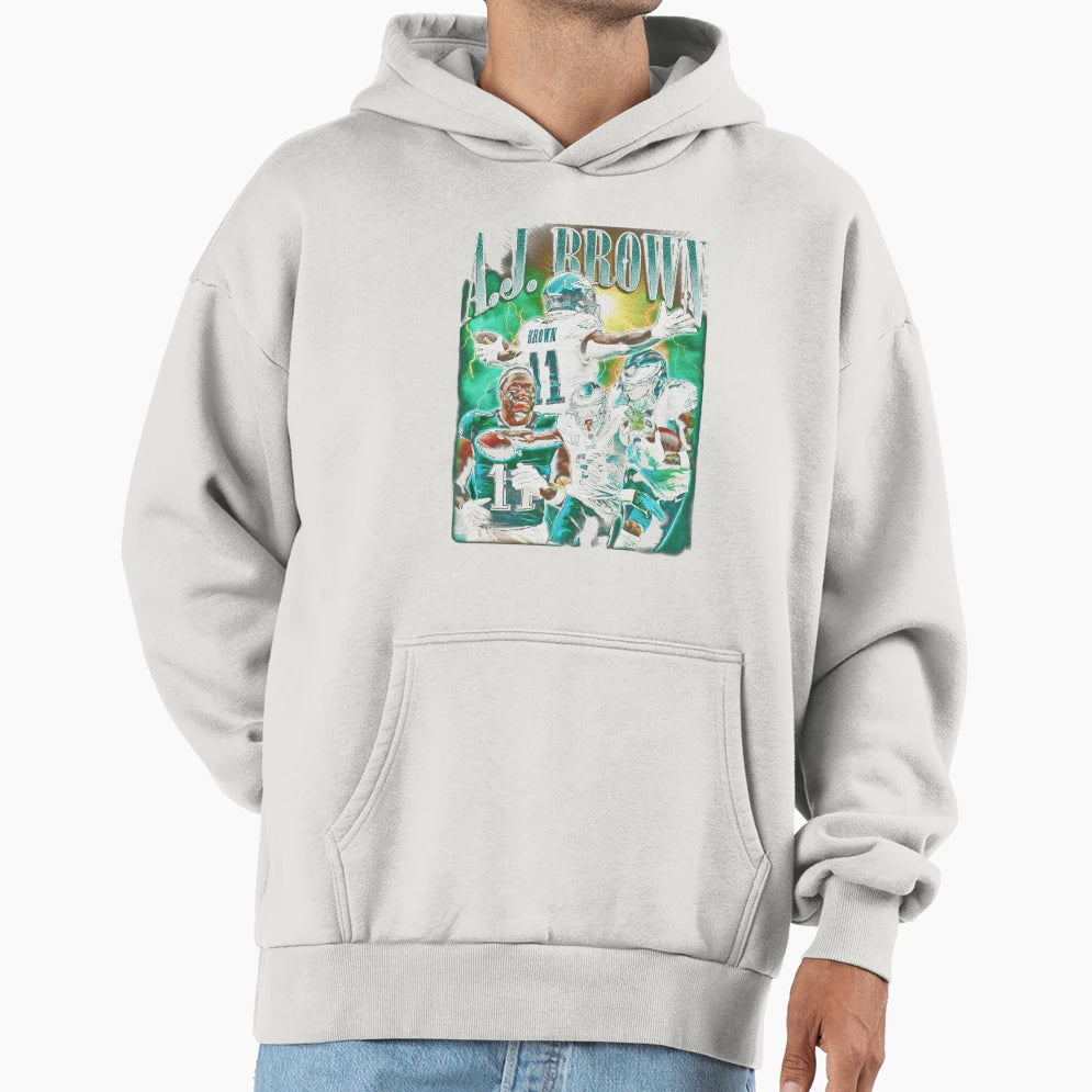 J Brown Fly Power Hoodie - Fun Novelty Design Unisex - T-Shirt, Sweatshirt, Hoodie