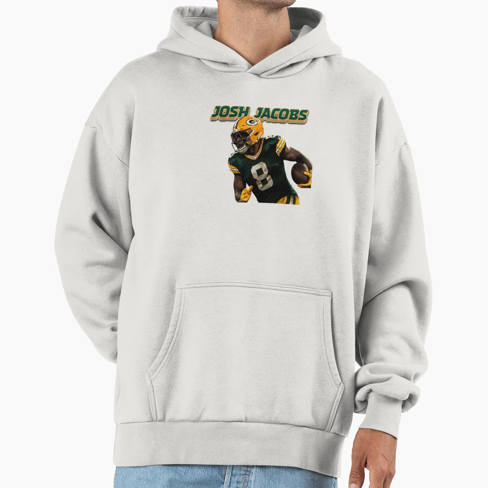 Josh Jacobs Tribute Hoodie - Custom Art Print Men Women - T-Shirt, Sweatshirt, Hoodie