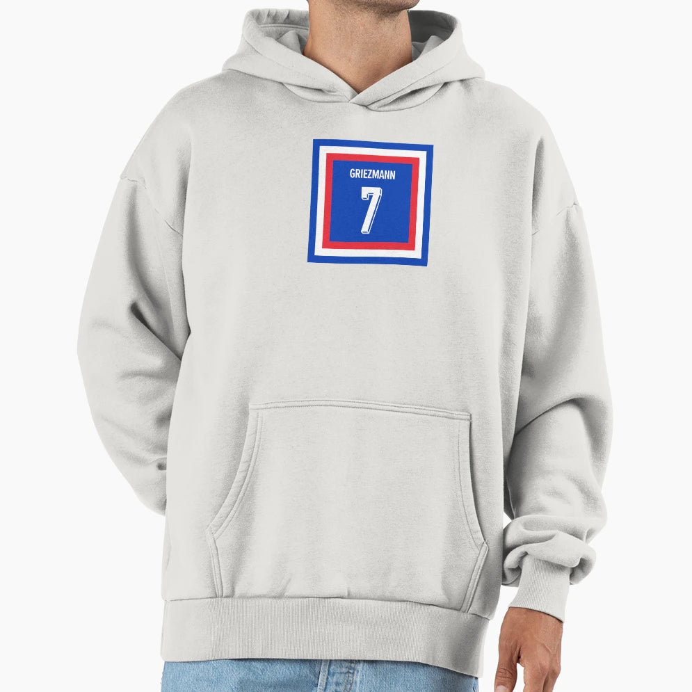 Griezmann France 2024 Hoodie - Minimalist Print Men Women - T-Shirt, Sweatshirt, Hoodie