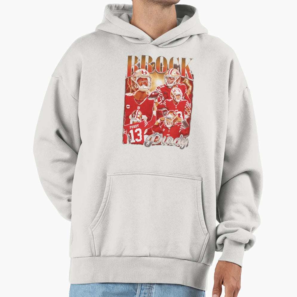 Cozy Brock Pur Dy Bootleg Hoodie - Custom Art Print Unisex - T-Shirt, Sweatshirt, Hoodie