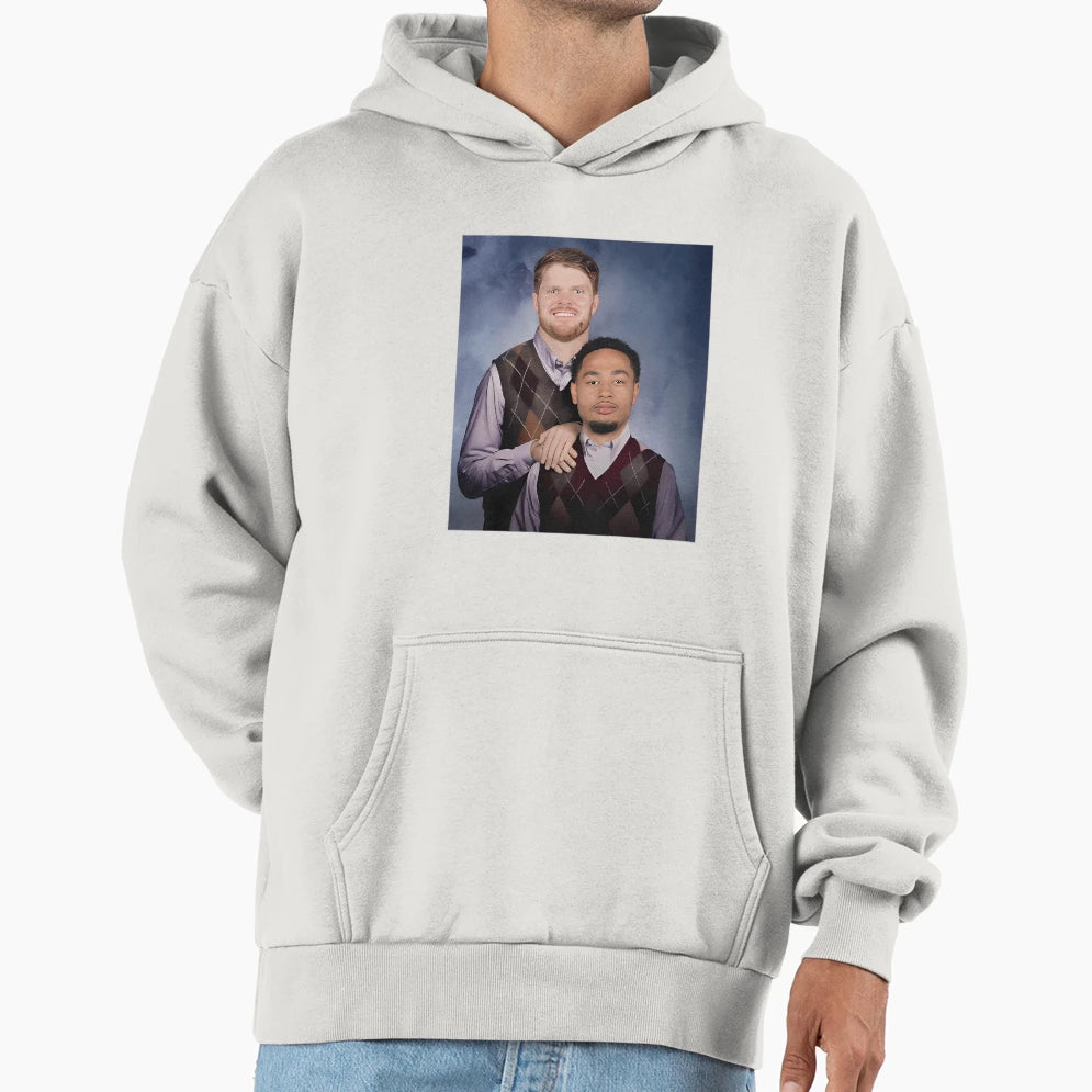 Sam Darnold Jaxon Smith Njigba Hoodie - Aesthetic Graphic Men Women - T-Shirt, Sweatshirt, Hoodie