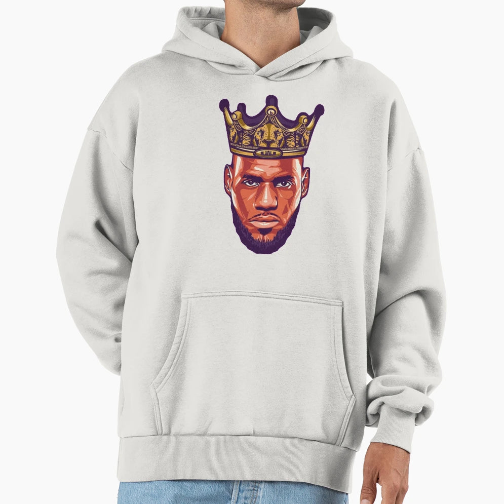 King Lebron James Hoodie - Unique Graphic for Adults - T-Shirt, Sweatshirt, Hoodie