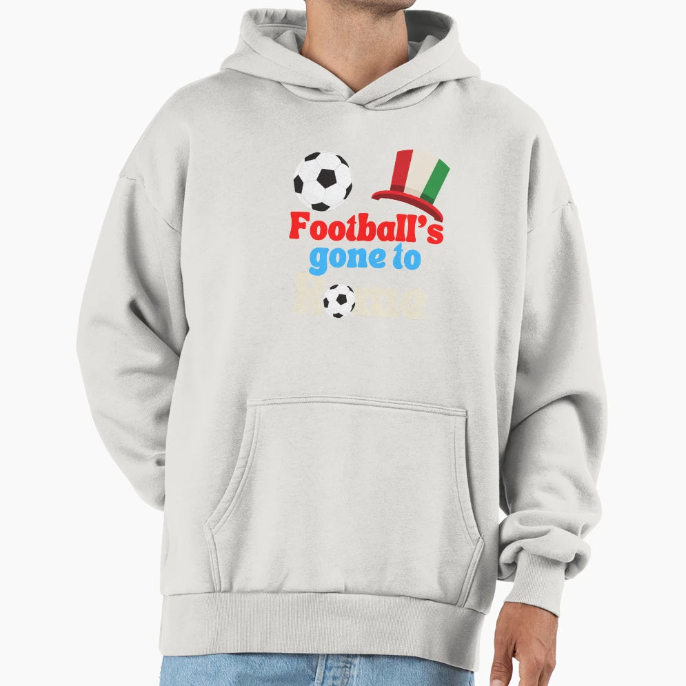Footballs Gone To Rome Footballs Not Hoodie - Minimalist Print Men Women - T-Shirt, Sweatshirt, Hoodie