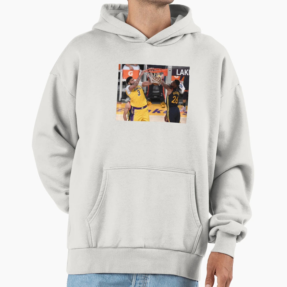 Basketball Dunk Hoodie - Minimalist Print Unisex - T-Shirt, Sweatshirt, Hoodie