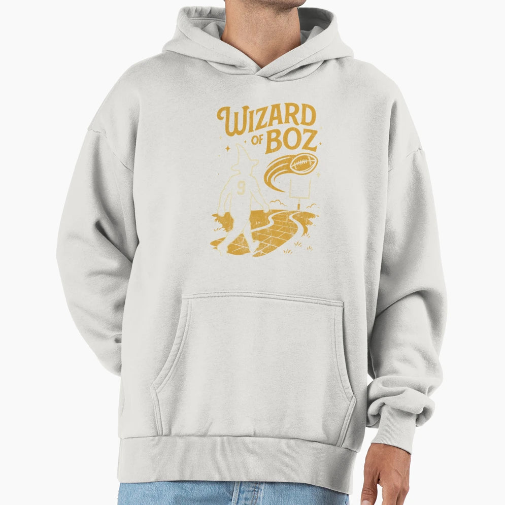 Wizard Boz Pittsburghs Wizard Kicker Hoodie - Minimalist Print Unisex - T-Shirt, Sweatshirt, Hoodie