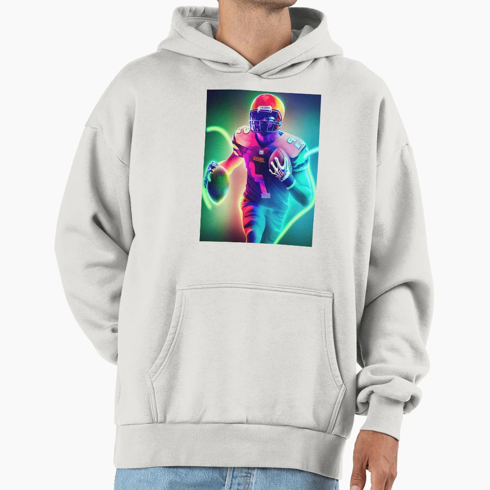 Football Player Hall T-Shirt - Trendy Graphic Unisex - T-Shirt, Sweatshirt, Hoodie
