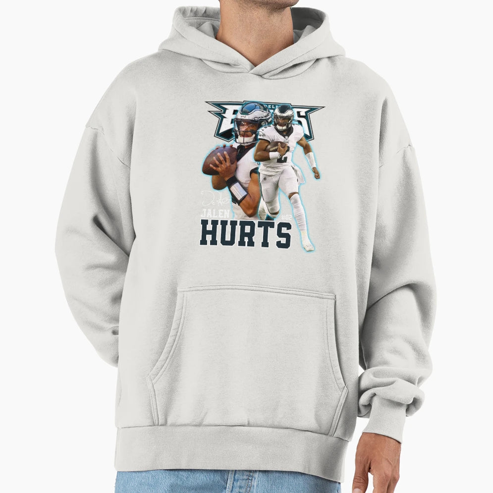 JH Football Signature 80S 90S Rap Hoodie - Aesthetic Graphic for Adults - T-Shirt, Sweatshirt, Hoodie