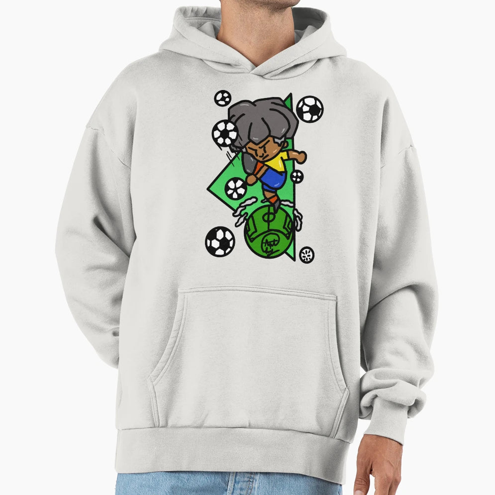 Cartoon Character Denson Football Hoodie - Streetwear Style Men Women - T-Shirt, Sweatshirt, Hoodie