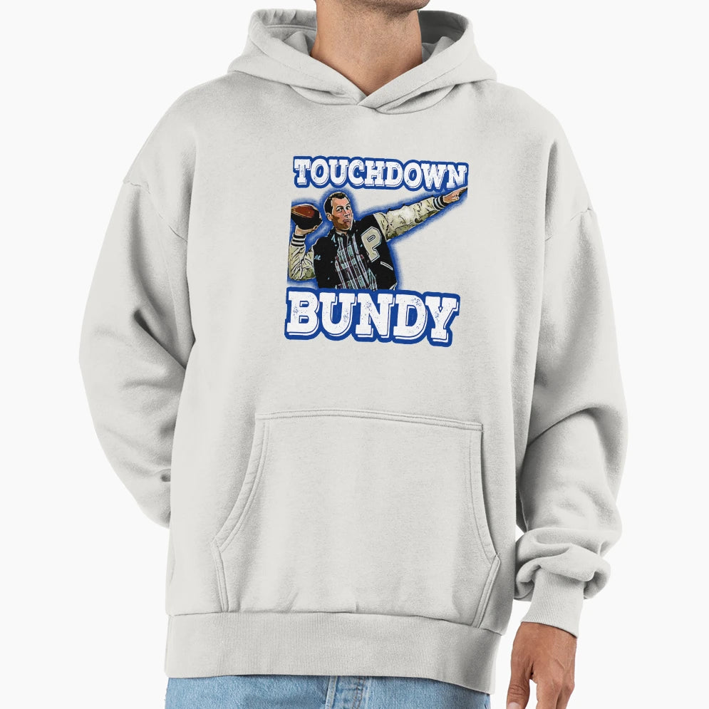 Touchdown Bundy Hoodie - Aesthetic Graphic for Adults - T-Shirt, Sweatshirt, Hoodie