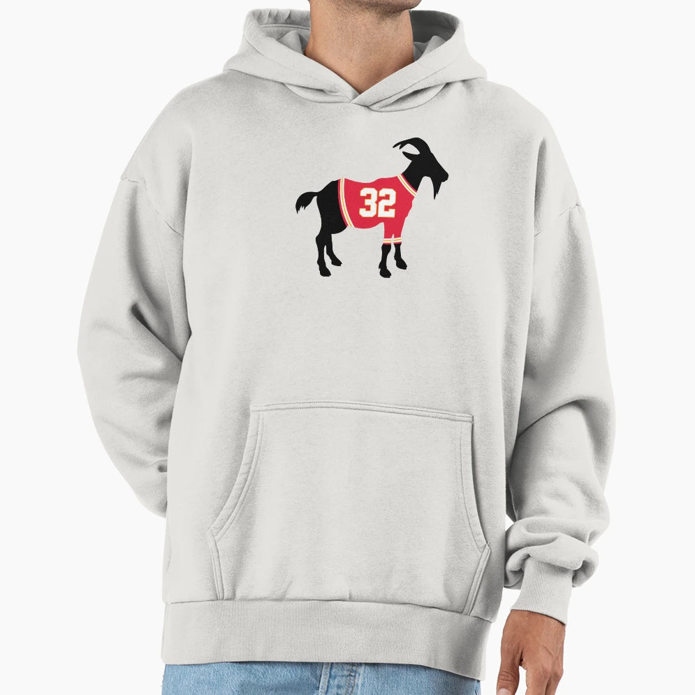 Tyrann Mathieu Goat Hoodie - Fun Novelty Design for Adults - T-Shirt, Sweatshirt, Hoodie