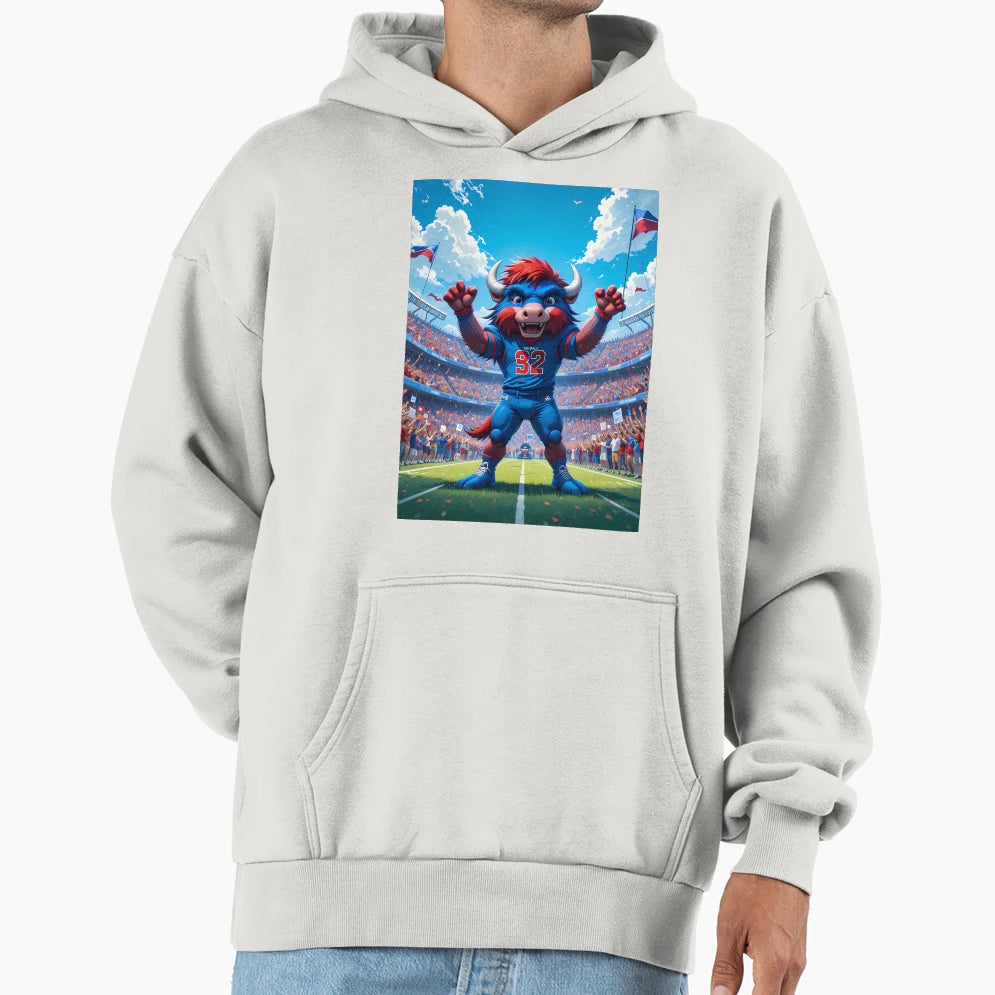 Happy Buffalo Bills Displaying Pride Hoodie - Trendy Graphic for Adults - T-Shirt, Sweatshirt, Hoodie
