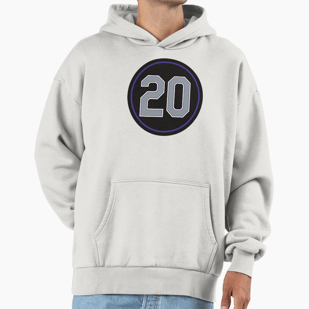 Ian Desmond 20 Jersey Number Hoodie - Trendy Graphic for Adults - T-Shirt, Sweatshirt, Hoodie
