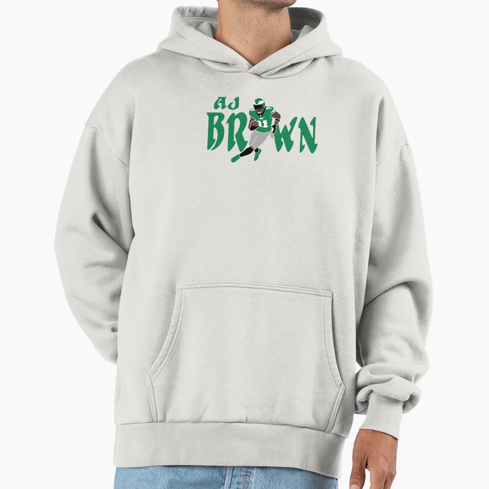J Brown 11 Philadelphia Football Hoodie - Custom Art Print Unisex - T-Shirt, Sweatshirt, Hoodie
