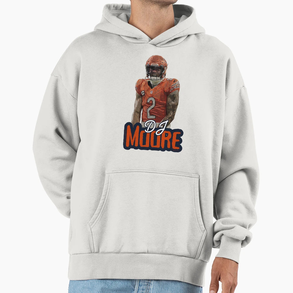 Dj Moore Hoodie - Streetwear Style for Adults - T-Shirt, Sweatshirt, Hoodie