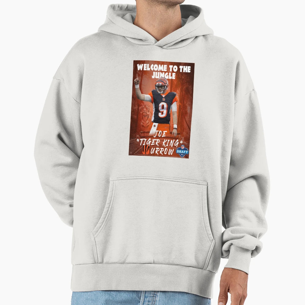 Tiger King Jungle Hoodie - Streetwear Style for Adults - T-Shirt, Sweatshirt, Hoodie
