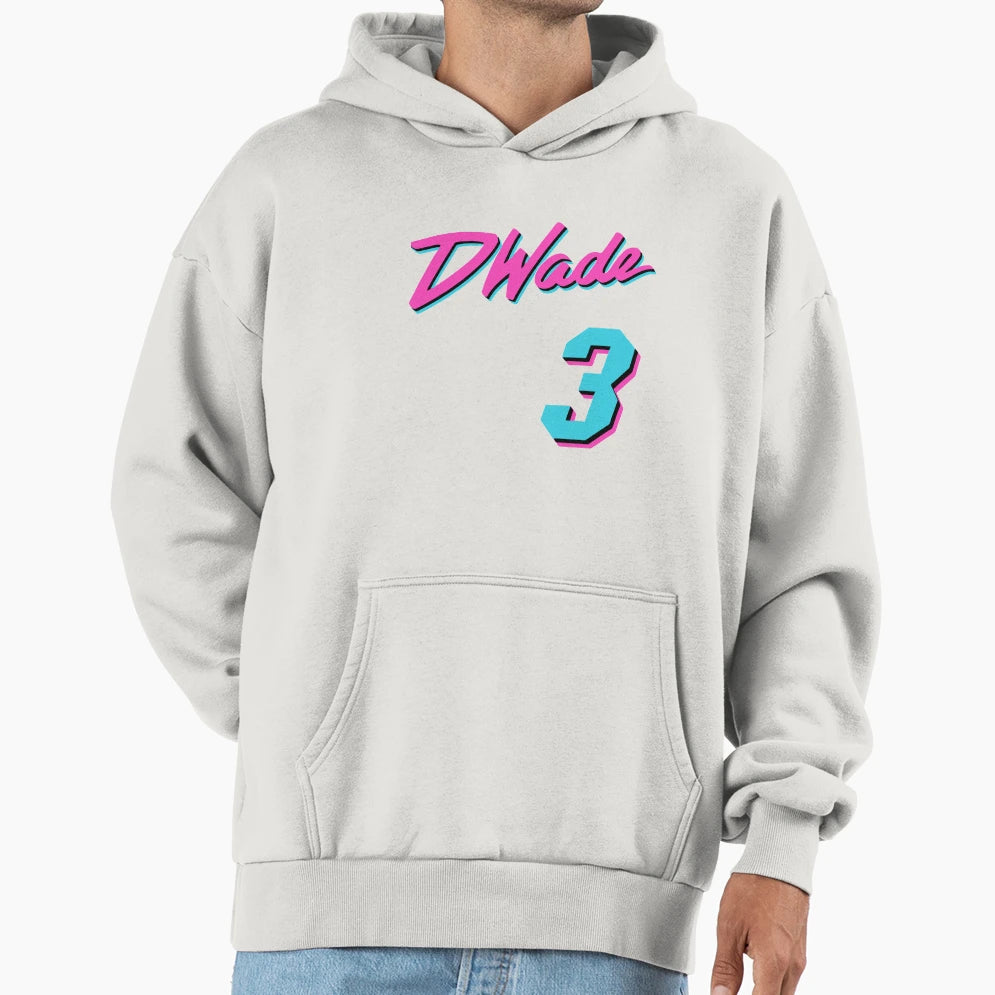 Miami Wade Hoodie - Graphic Print Men Women - T-Shirt, Sweatshirt, Hoodie