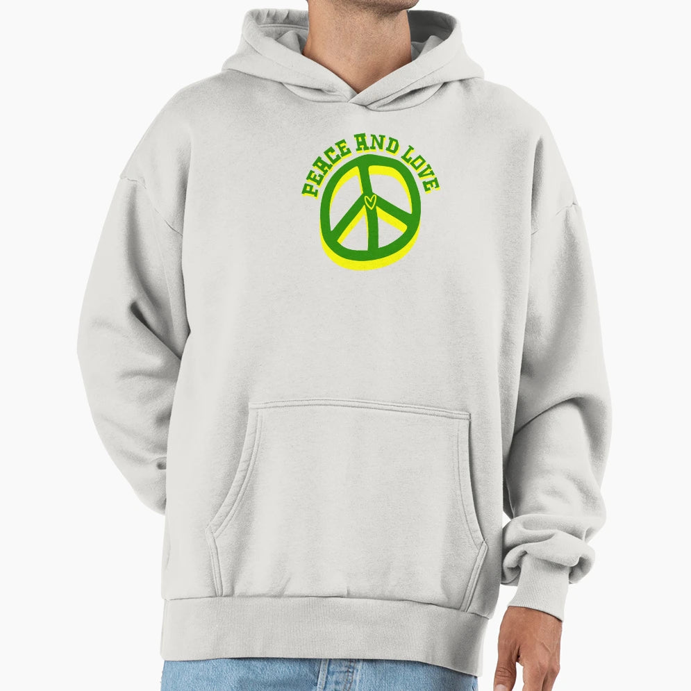 Peace And Love T-Shirt - Trendy Graphic Unisex - T-Shirt, Sweatshirt, Hoodie