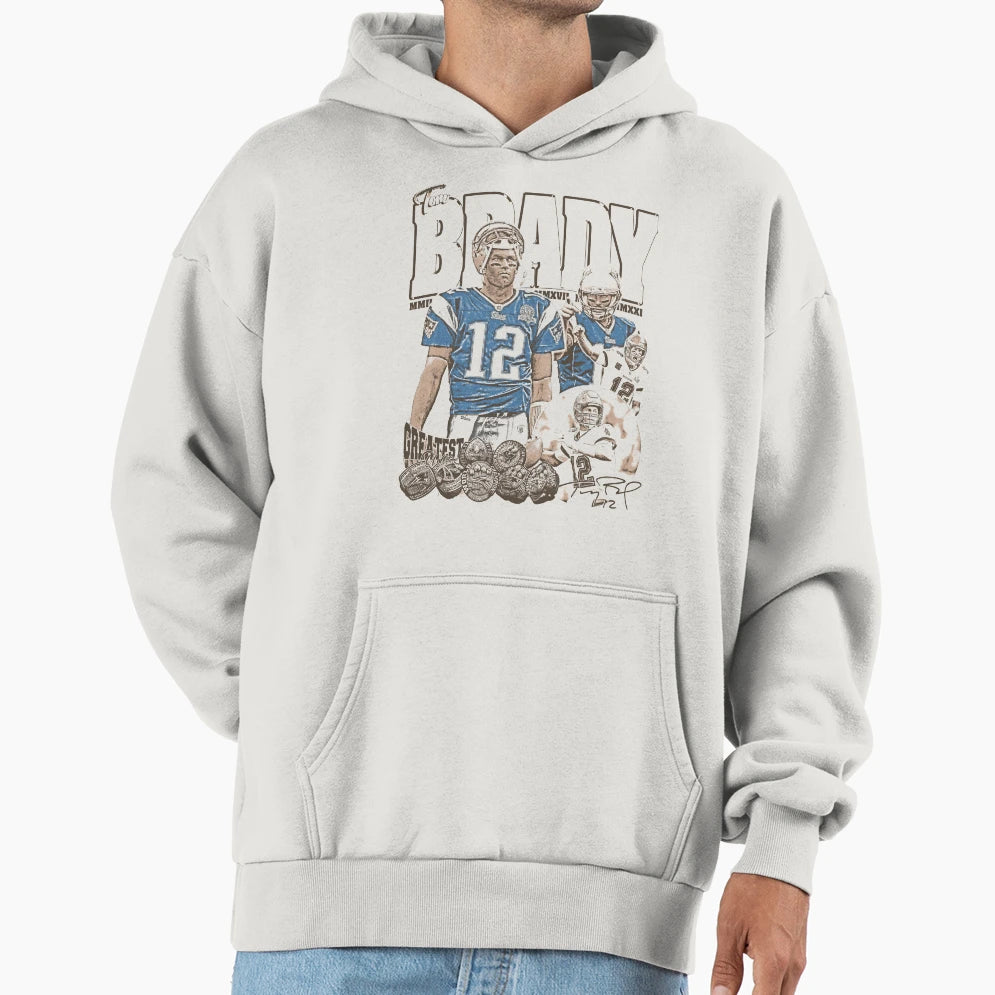 TB Goat Legacy Collage Hoodie - Graphic Print Unisex - T-Shirt, Sweatshirt, Hoodie