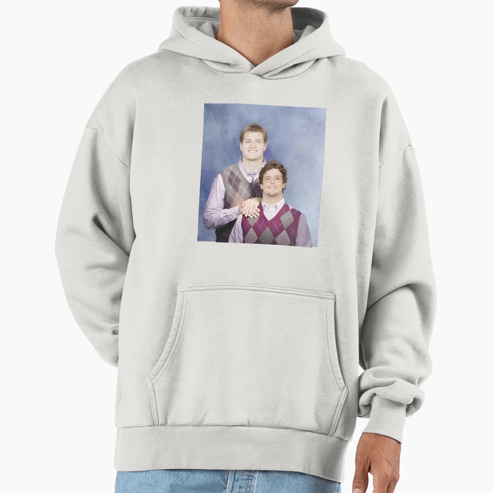Drake Maye Will Campbell Step Brothers Hoodie - Aesthetic Graphic Unisex - T-Shirt, Sweatshirt, Hoodie
