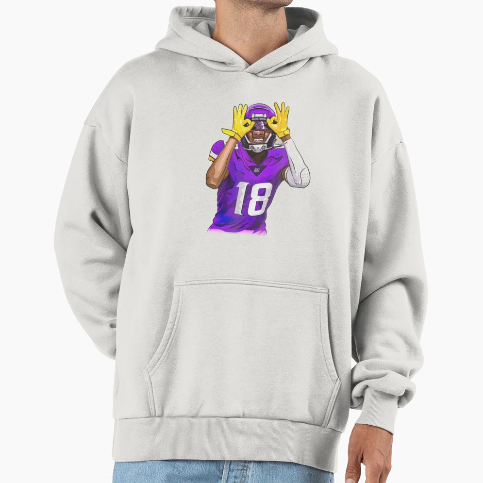 Griddy Duo Jammer Chase And JJ Hoodie - Casual Everyday Wear Unisex - T-Shirt, Sweatshirt, Hoodie