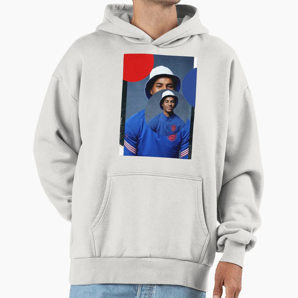 Marcus Rashford Hoodie - Minimalist Print for Adults - T-Shirt, Sweatshirt, Hoodie