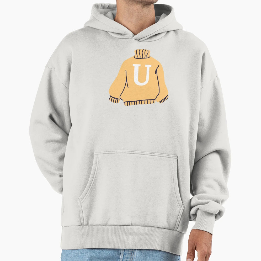 Letter Hoodie - Trendy Graphic Men Women - T-Shirt, Sweatshirt, Hoodie