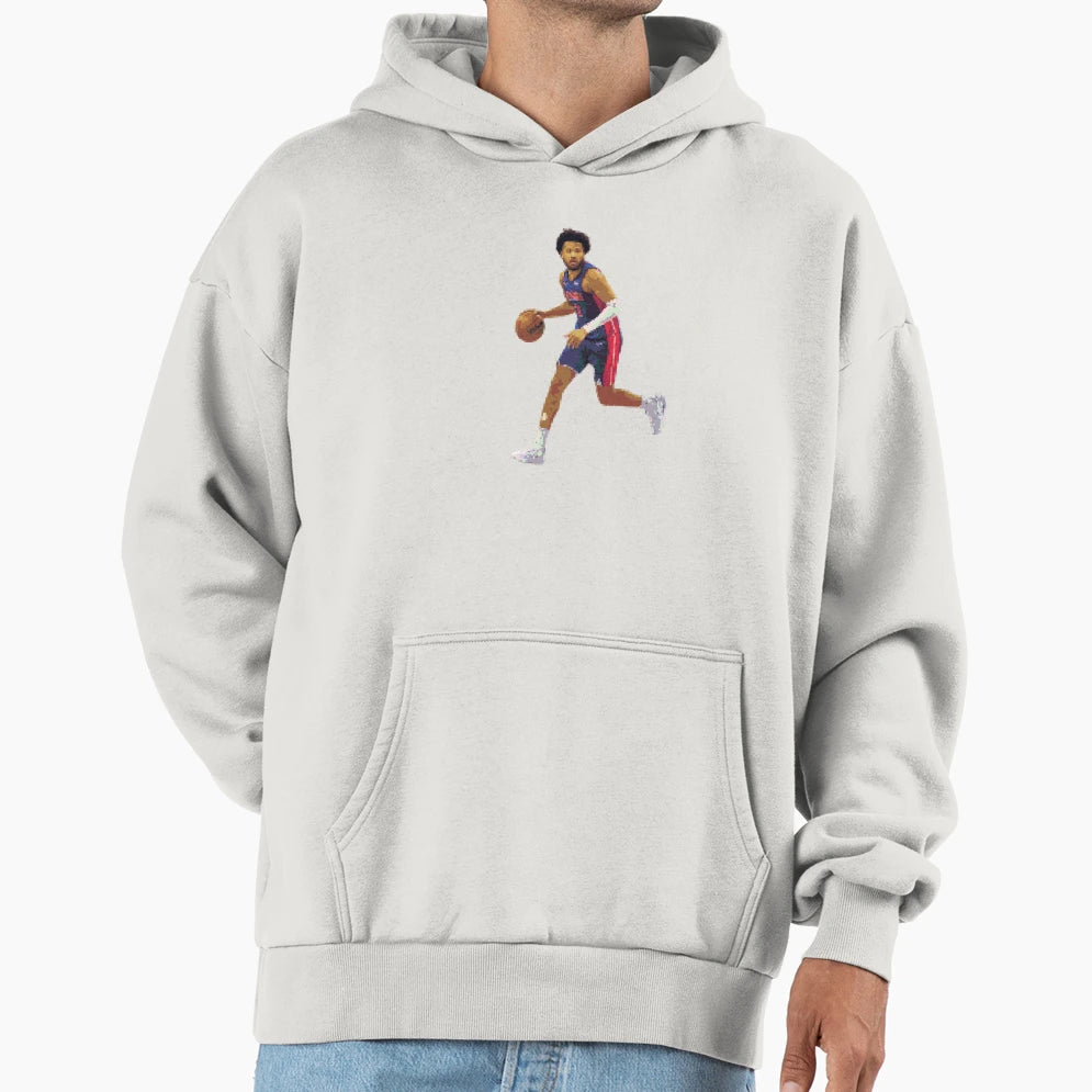 Cade Cunningham Hoodie - Minimalist Print for Adults - T-Shirt, Sweatshirt, Hoodie