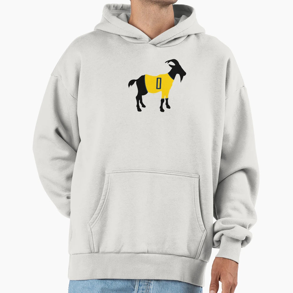 Haliburton Goat Hoodie - Minimalist Print for Adults - T-Shirt, Sweatshirt, Hoodie