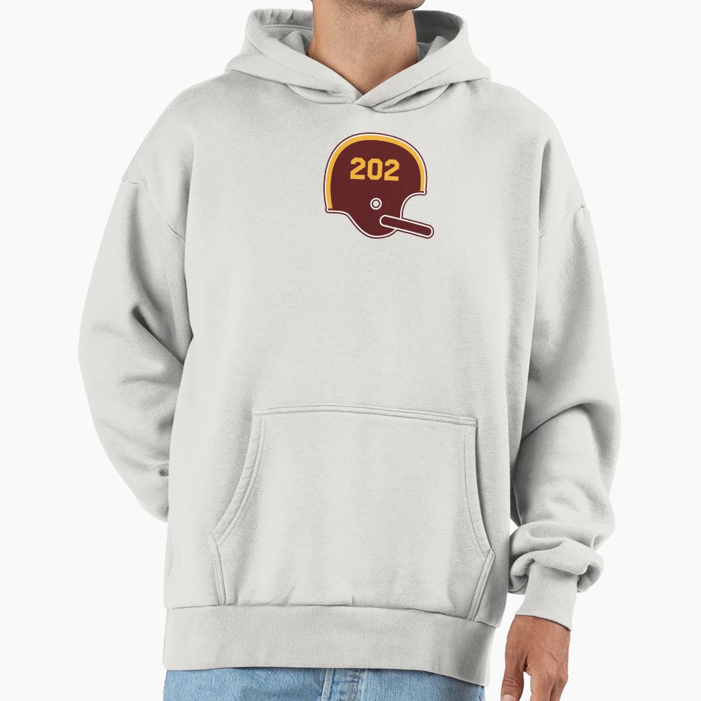 Washington Commanders 202 Helmet Hoodie - Novelty Apparel Men Women - T-Shirt, Sweatshirt, Hoodie
