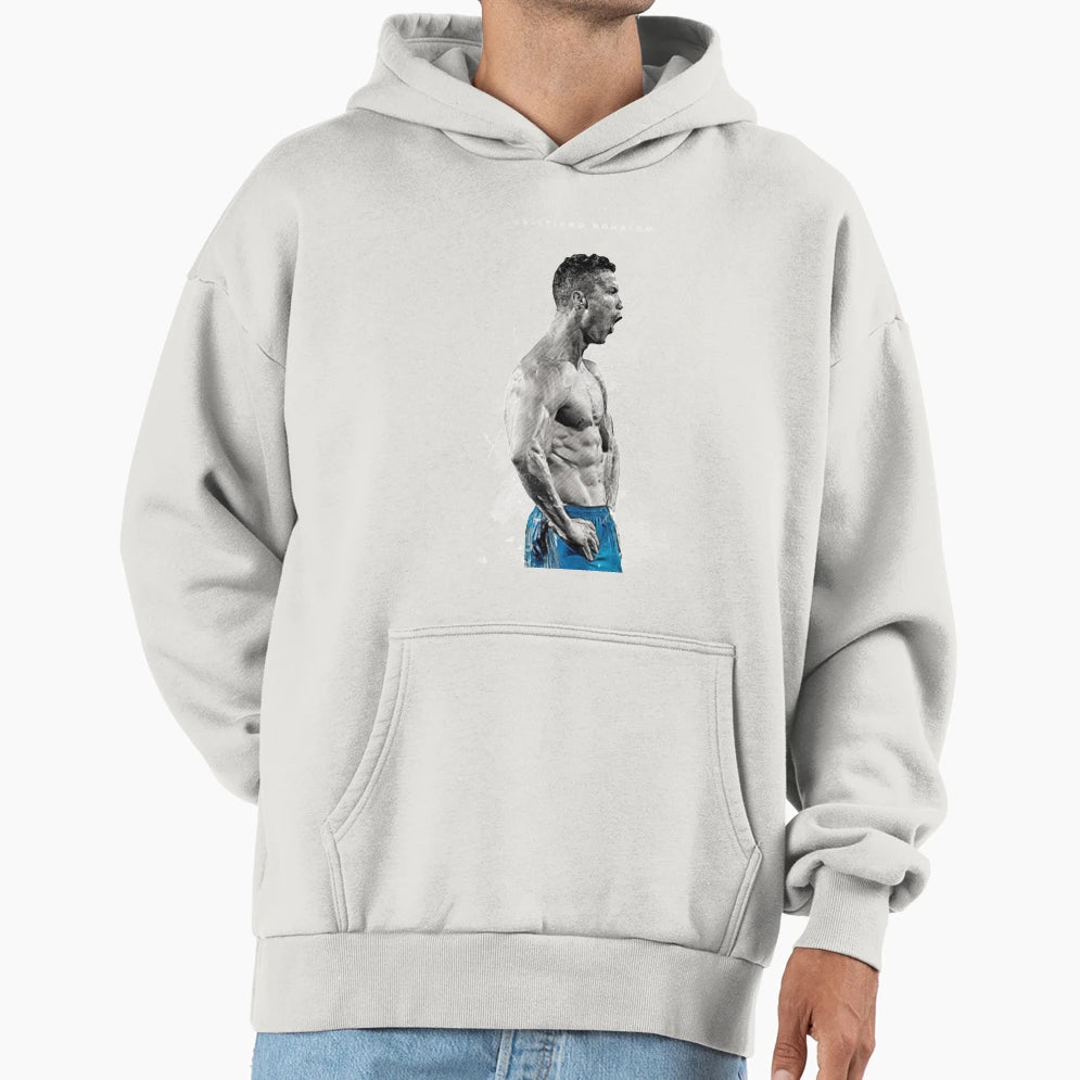 Cristiano Ronaldo Cristiano Ronaldo Hoodie - Aesthetic Graphic for Adults - T-Shirt, Sweatshirt, Hoodie