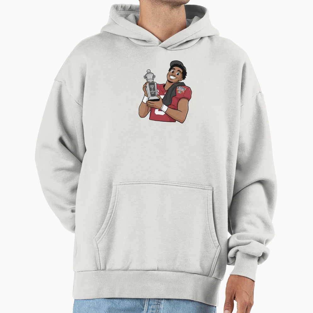 Bryce Young Hoodie - Graphic Print for Adults - T-Shirt, Sweatshirt, Hoodie